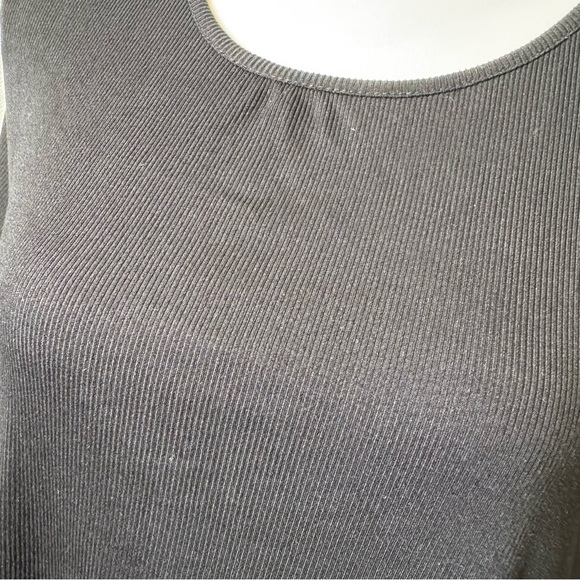 RUE Black Relaxed Fit Short Sleeve Tee Size 2X - Picture 3 of 6